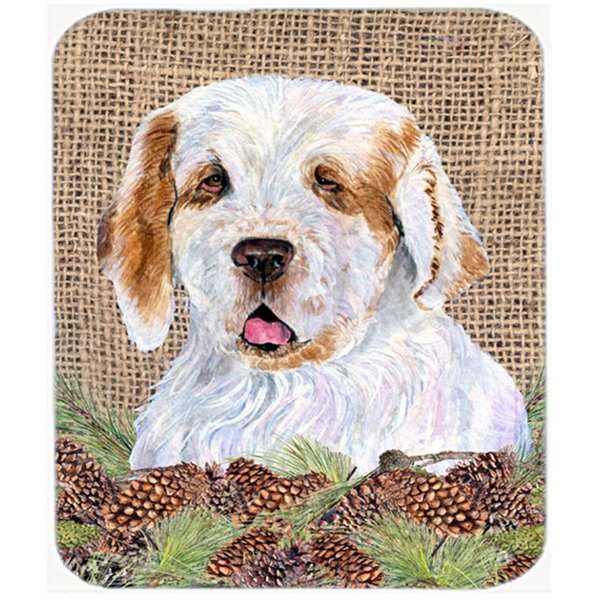 Skilledpower Clumber Spaniel Mouse Pad; Hot Pad Or Trivet SK233681